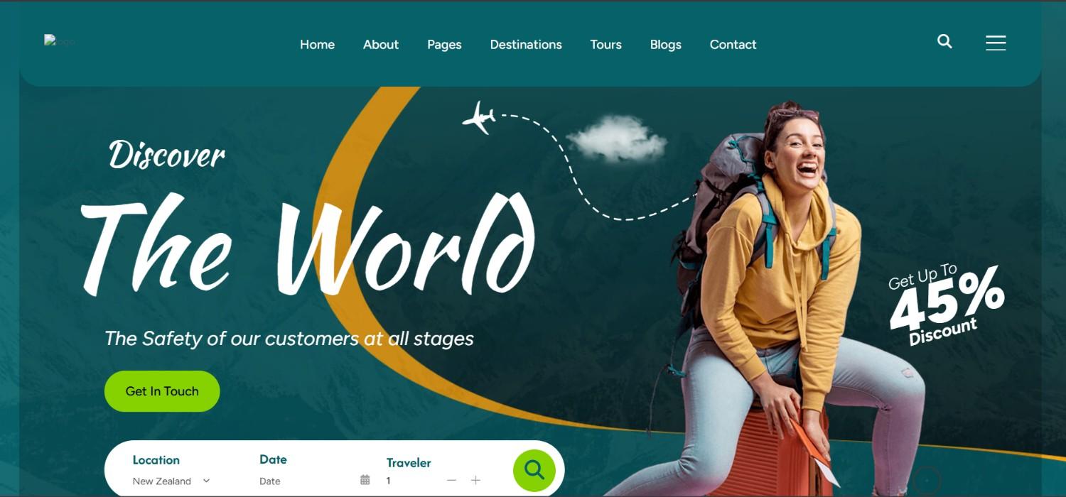 Travel Website Development