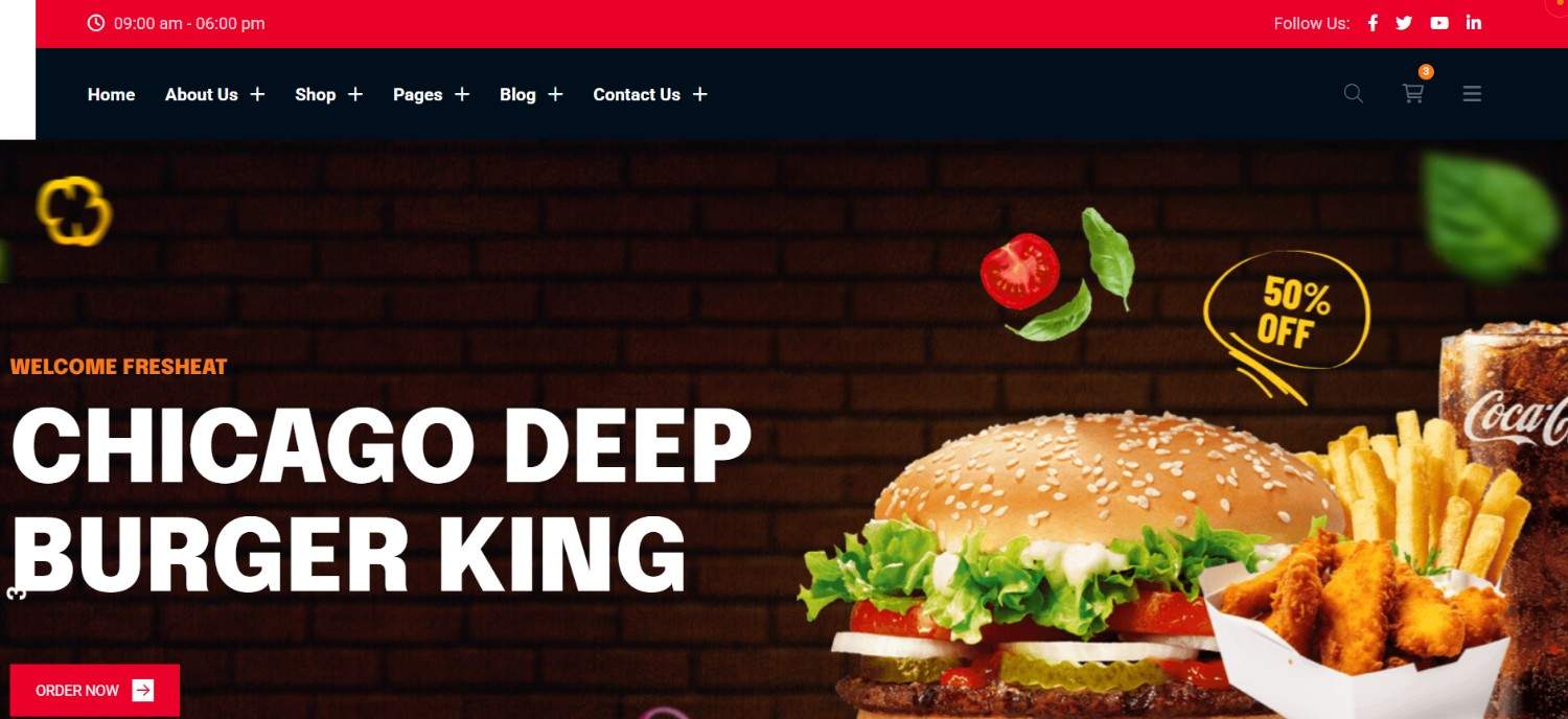 restaurant Website Development